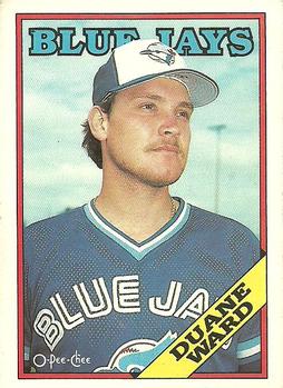 1988 O-Pee-Chee Baseball Cards 128     Duane Ward